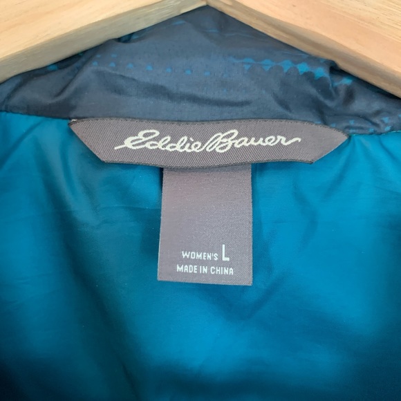 EDDIE BAUER Jacket size large microlight down jacket - Picture 3 of 5